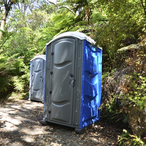 what is the capacity of construction portable restrooms